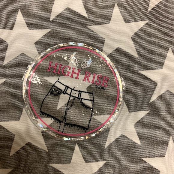 Harmony & Havoc High Rise Patriotic Booty Shorts - Picture 6 of 8